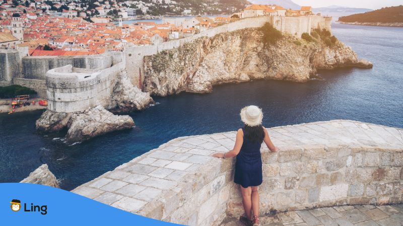 Reisende In Dubrovnik