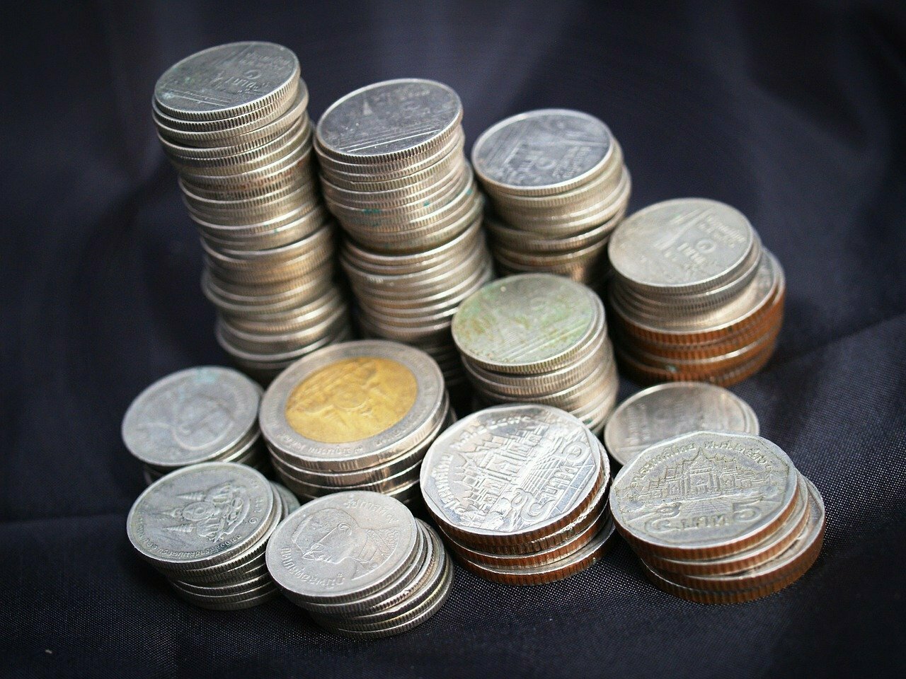 Thai Baht coins